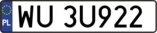 WU3U922
