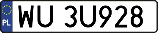 WU3U928
