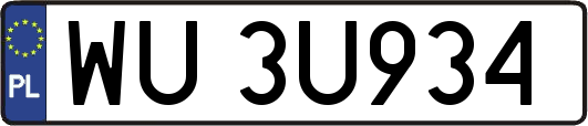 WU3U934