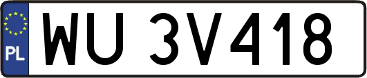 WU3V418