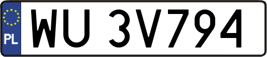 WU3V794