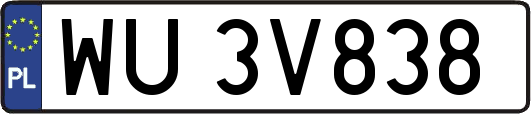 WU3V838
