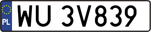 WU3V839