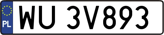 WU3V893
