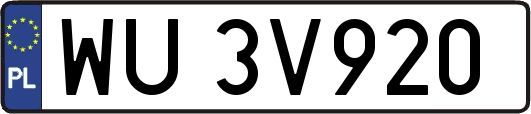 WU3V920