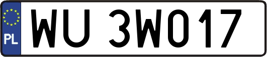WU3W017