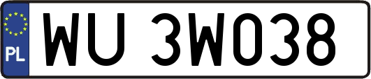 WU3W038