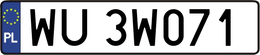 WU3W071