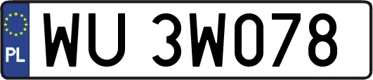 WU3W078