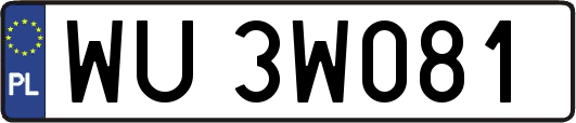 WU3W081