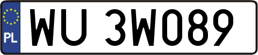 WU3W089