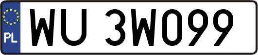 WU3W099