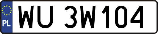 WU3W104