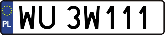 WU3W111