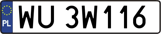 WU3W116