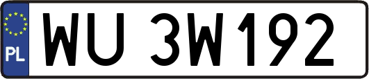 WU3W192