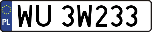 WU3W233