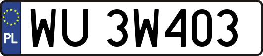 WU3W403