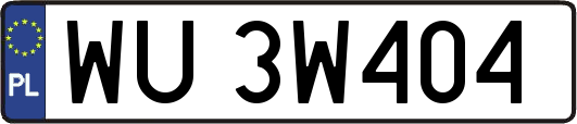 WU3W404
