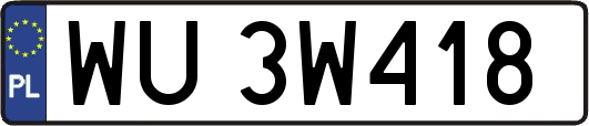 WU3W418