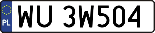 WU3W504