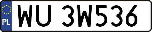 WU3W536