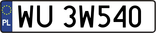WU3W540