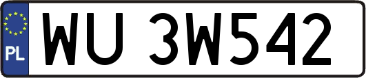 WU3W542