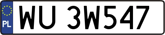 WU3W547
