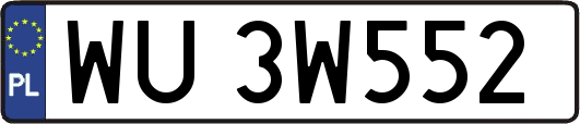 WU3W552
