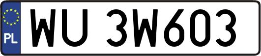 WU3W603