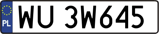 WU3W645