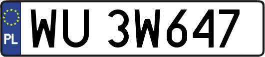 WU3W647