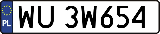 WU3W654