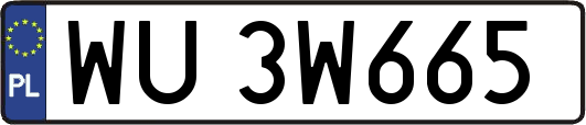 WU3W665