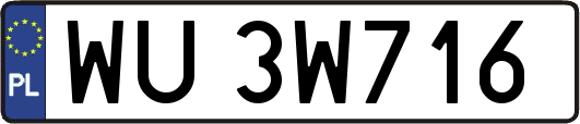WU3W716