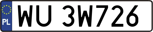 WU3W726