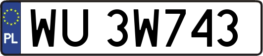 WU3W743