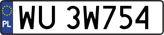 WU3W754
