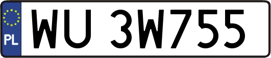 WU3W755