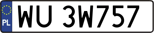 WU3W757
