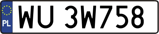 WU3W758