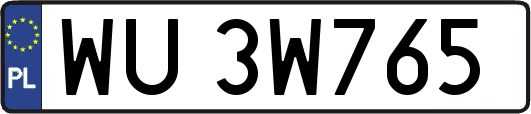 WU3W765