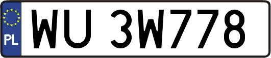 WU3W778