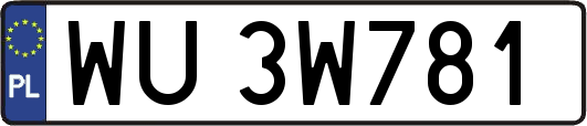 WU3W781