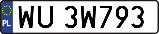 WU3W793