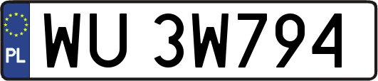 WU3W794