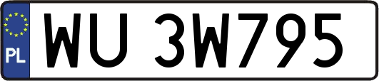 WU3W795