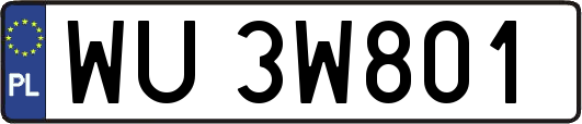 WU3W801