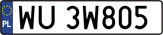 WU3W805